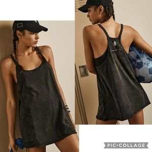 Free People Black Mini Dress